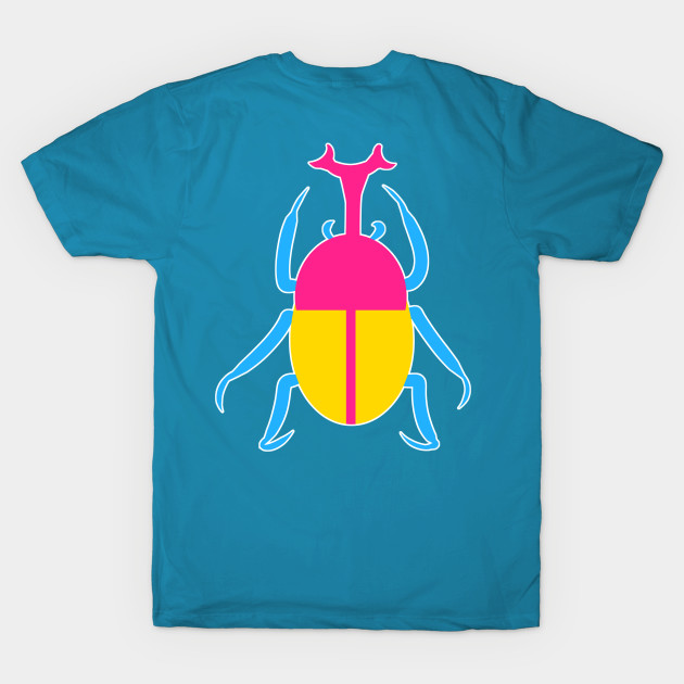 Pansexual Rhino Beetle by actualaxton